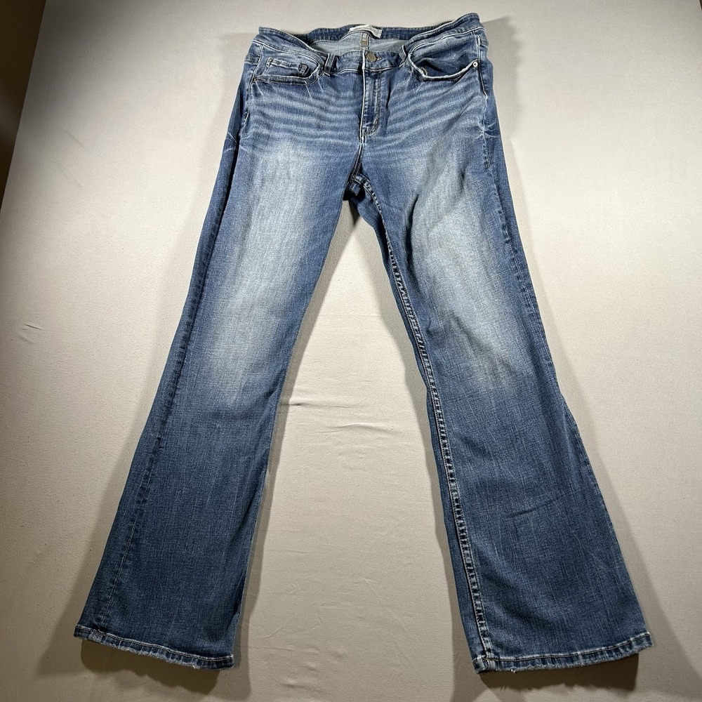 BKE Payton Bootcut Jeans Womens 33x31.5 Mid Rise Stretch Denim
